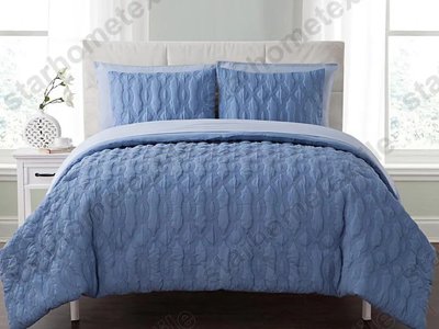 Embroidered Floral Duvet